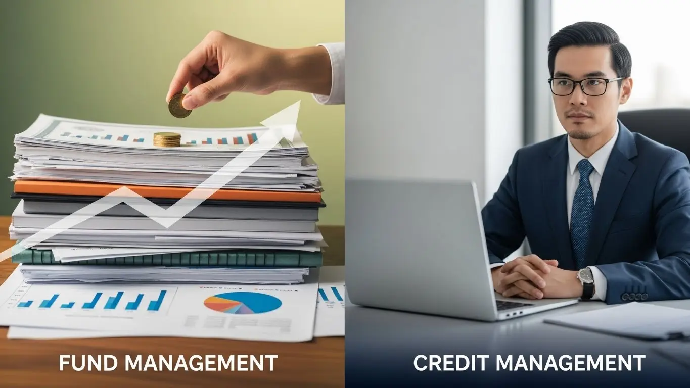 조용한 상담 공간에서 계획을 점검하는 장면, 여백이 넉넉한 작업대 풍경